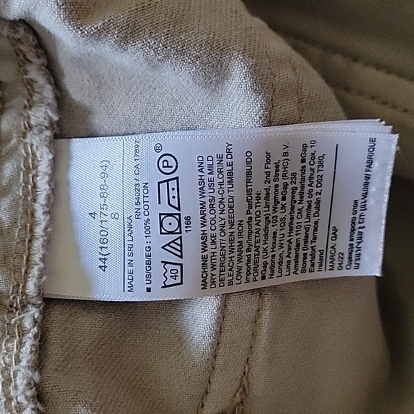 Gap khaki pants size 4 - Picture 5 of 9